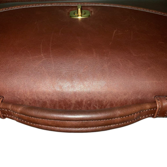 Vintage Coach Lexington Briefcase 5265 Glove-tanned Leather Messenger Laptop Bag - Picture 15 of 16